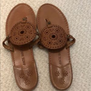 Jack Rogers sandals, never worn